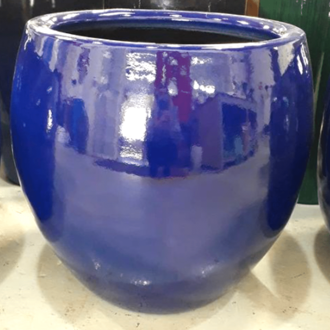 Vaso Vietnamita Caribe Marrom para Outdoor e Indoor Living